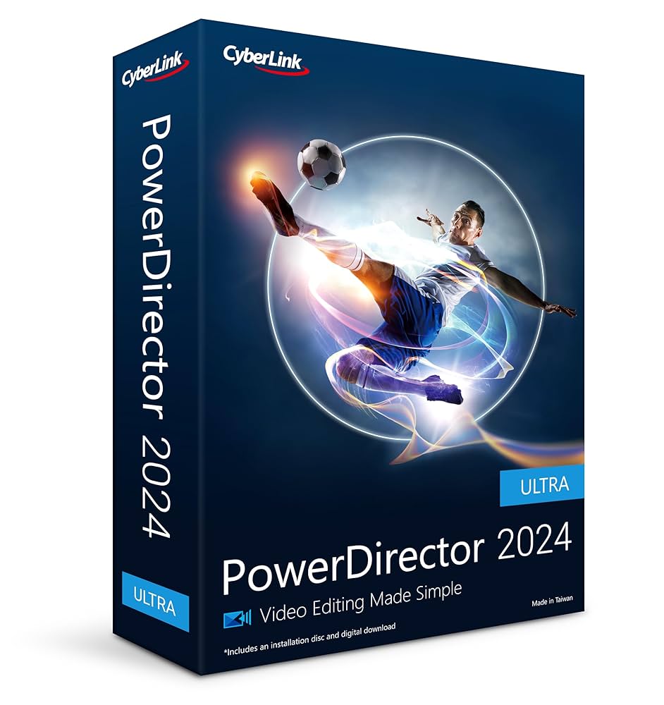 CyberLink PowerDirector 2024 Ultra | Easy AI Video Editing